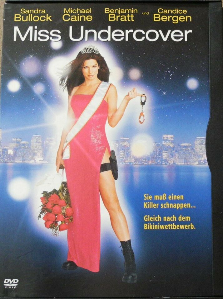 Miss Undercover, DVD mit Sandra Bullok und Michael Caine in Schwarzach am Main