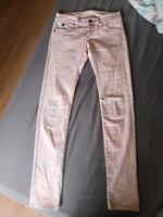 Blumen Hose Edc Gr. XS skinny weiß Vintage pastell Jeans Thüringen - Schleiz Vorschau