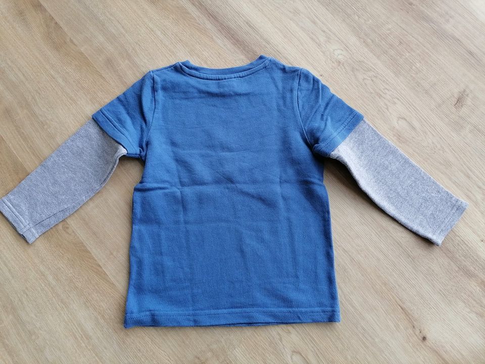 Vögele Sweatshirt blau Topolino Hoody grau Gr. 104 in Westhausen