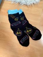 Socken Bier Biersocken NEU schwarz Party Partysocken 40 41 42 43 Sendling - Obersendling Vorschau