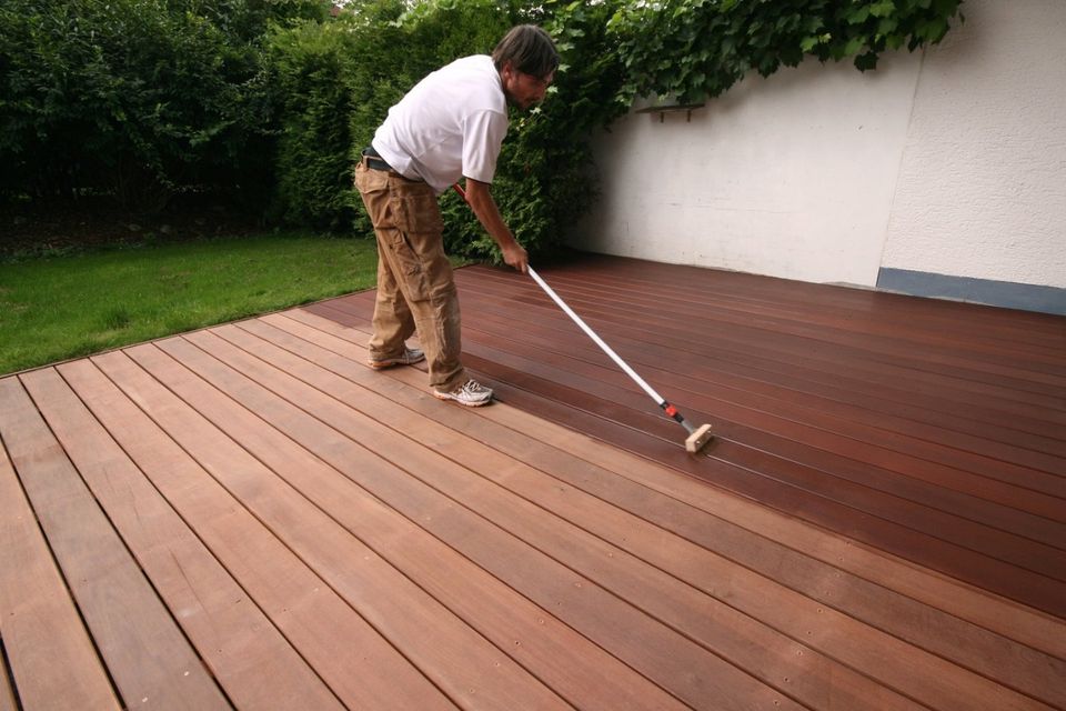 Terrassenbauer Verlegung von Terrassendielen in Fuessen