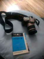 Minolta Dynax 4 Kamera mit Objektiv Spiegelreflexkamera Gold Nordrhein-Westfalen - Extertal Vorschau
