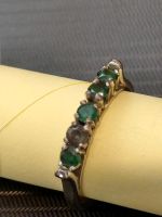 Vintage Ring mit grünen Steinen,smaragd Bayern - Traunstein Vorschau