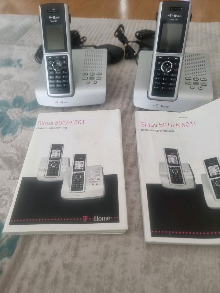 Sinus A 501i Schnurloses ISDN Telefon mit Anrufbeantworter in München