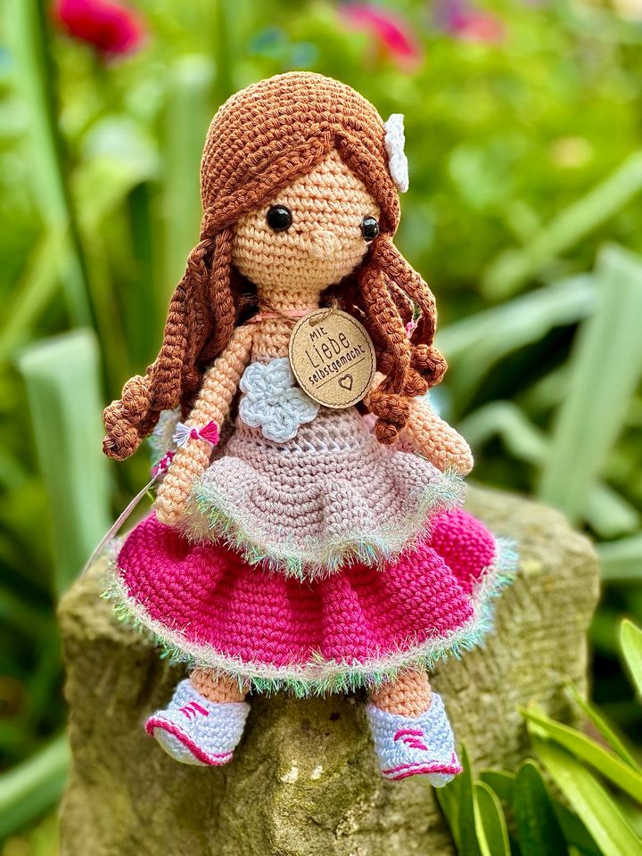 Handmade Amigurumi Puppe Püppchen Häkelpuppe „Anna“ in Bad Salzdetfurth