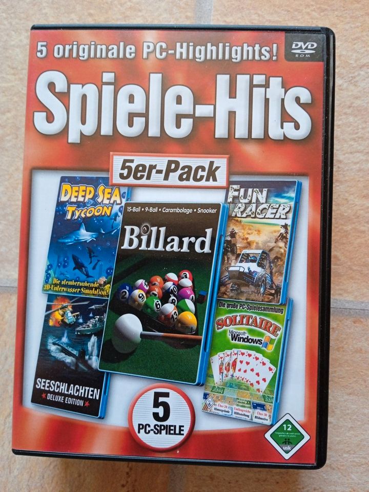 4 PC- Spiele in Asbach