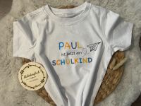 T-Shirt Schulkind Größe 116/122 Handmade Schuleinführung Thüringen - Hildburghausen Vorschau