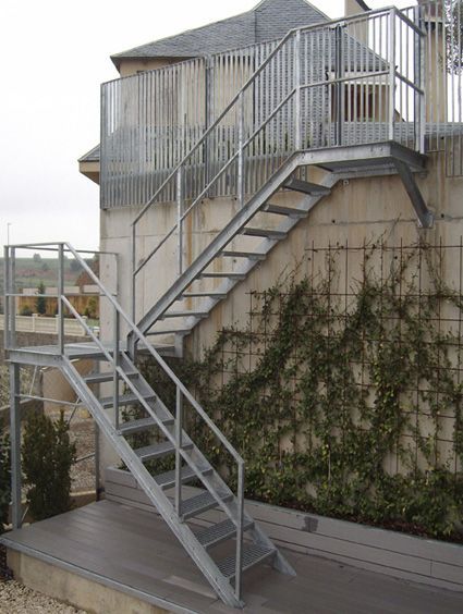 Metalltreppe Aussentreppe Stahltreppe in München