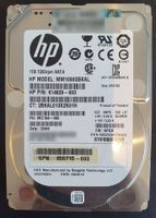 Festplatte 1TB 7,2k 6G 2,5" HP/Seagate MM1000GBKAL Baden-Württemberg - Bretten Vorschau