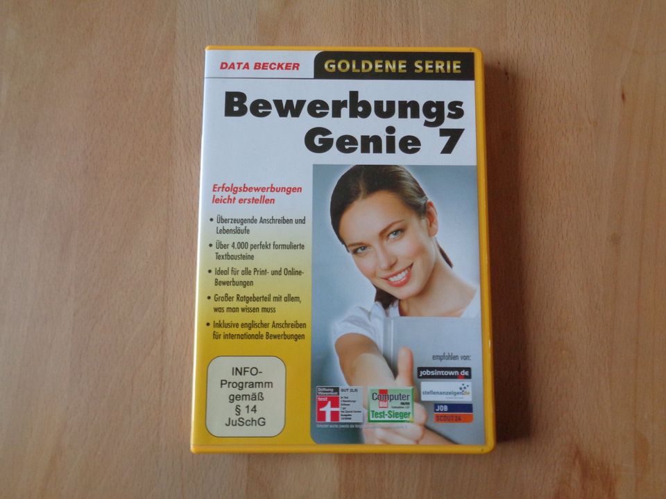 Data Becker - Bewerbungs Genie 7, 1x CD-ROM, Software in Hemdingen