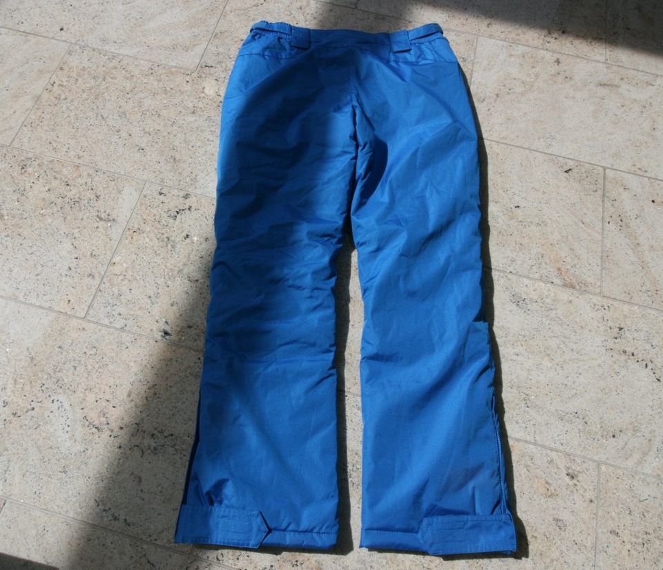 Jungen Herren Skihose Snowboardhose blau Gr. L in Theismühlen