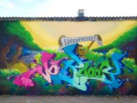 Wandmalerei Graffiti Auftrag Fassaden Gestaltung Künstler Leipzig - Altlindenau Vorschau