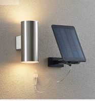 Lindby Solar Lampe, LED-Solarwandleuchte, silber Nordrhein-Westfalen - Kempen Vorschau