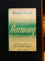 Harmony Third Edition by Walter Piston Berlin - Neukölln Vorschau