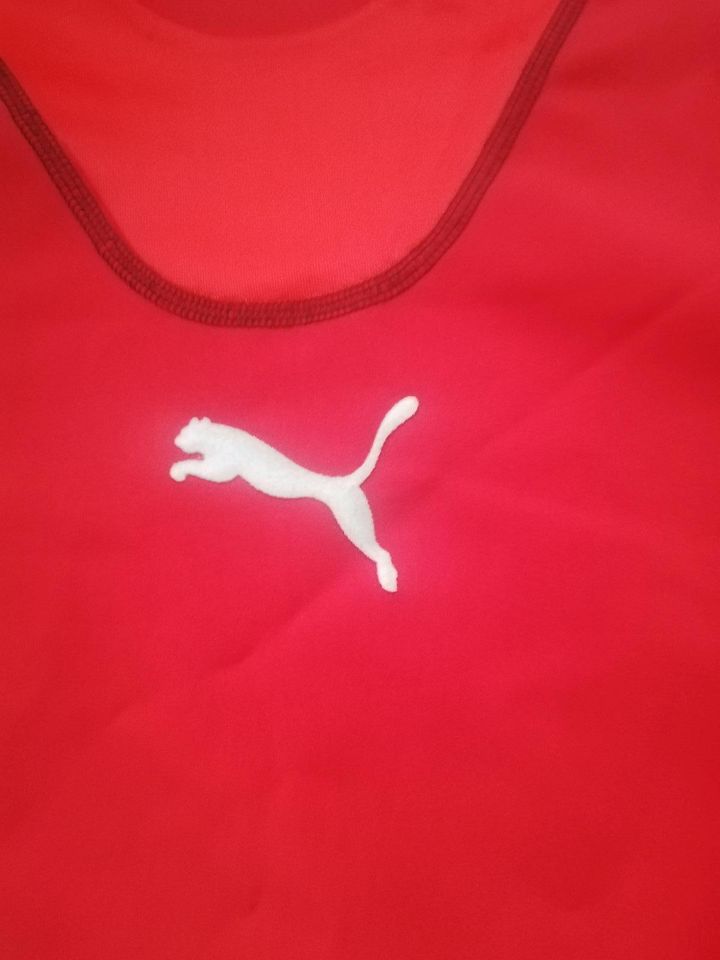 Puma Shirt, langarm, rot, Gr. XL in Lichtenau