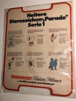 Bierdeckel Henninger Kaiser Pilsner Werbung Brauerei Frankfurt Hessen - Neu-Isenburg Vorschau