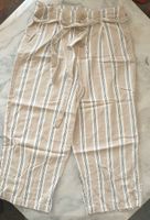 Sommerhose/Culotte  Gr. 36, S beige, gestreift, TOP Bayern - Furth im Wald Vorschau