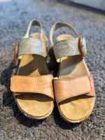 Remonte Leder Sandalen braun Gr 41 Bayern - Bad Wörishofen Vorschau