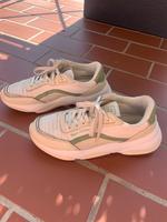 Marc O‘Polo Sneaker Creme grün Gr 39 Schleswig-Holstein - Harrislee Vorschau