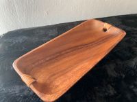 Stilvolle Vintage Teak Holz Schale/Anbieteschale Midcentury Nordrhein-Westfalen - Oberhausen Vorschau