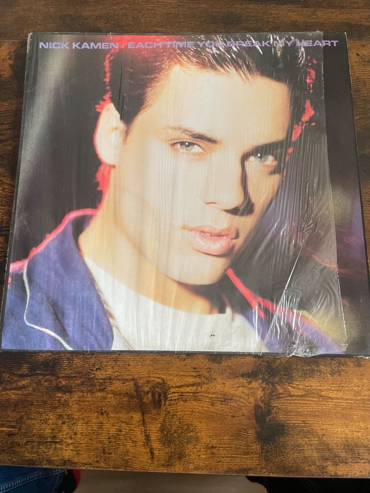 Each time you break me Heart, Nick Kamen, Vinyl Maxi 1986 in Dresden