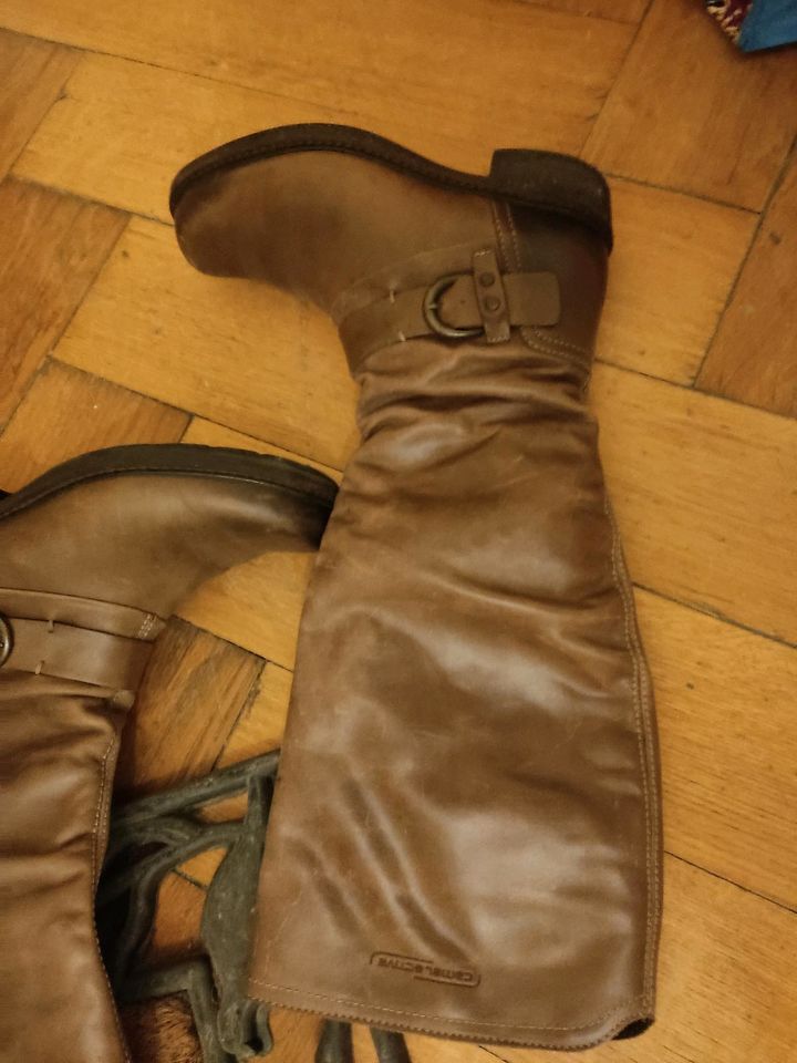 Camel Active Stiefel Leder, Lederstiefel, Gr.37 in Frankfurt am Main