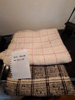 Vintage Baumwollstoff 2 Stücke Braun 1,50x1,05 mtr rosa 1,40x1,95 Frankfurt am Main - Bergen-Enkheim Vorschau