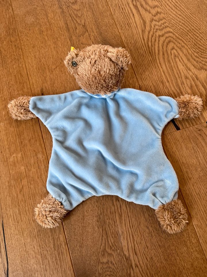 Steiff Teddy Schnuffeltuch blau in Hamburg