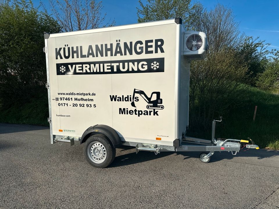 Kühlanhänger Mieten in Hofheim Unterfr.