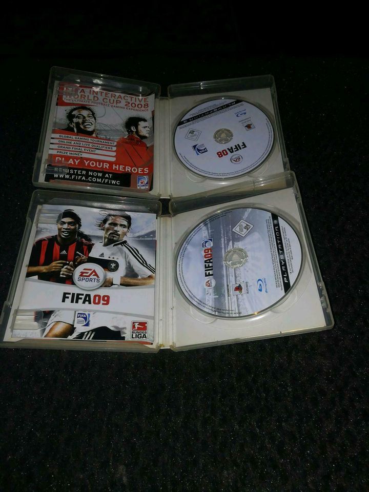 PS3 Fifa 08 + Fifa 09 in Krefeld