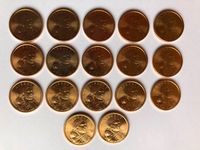 17x SACAGAWEA One 1 Dollar US Liberty "Goldmünze" Herzogtum Lauenburg - Büchen Vorschau