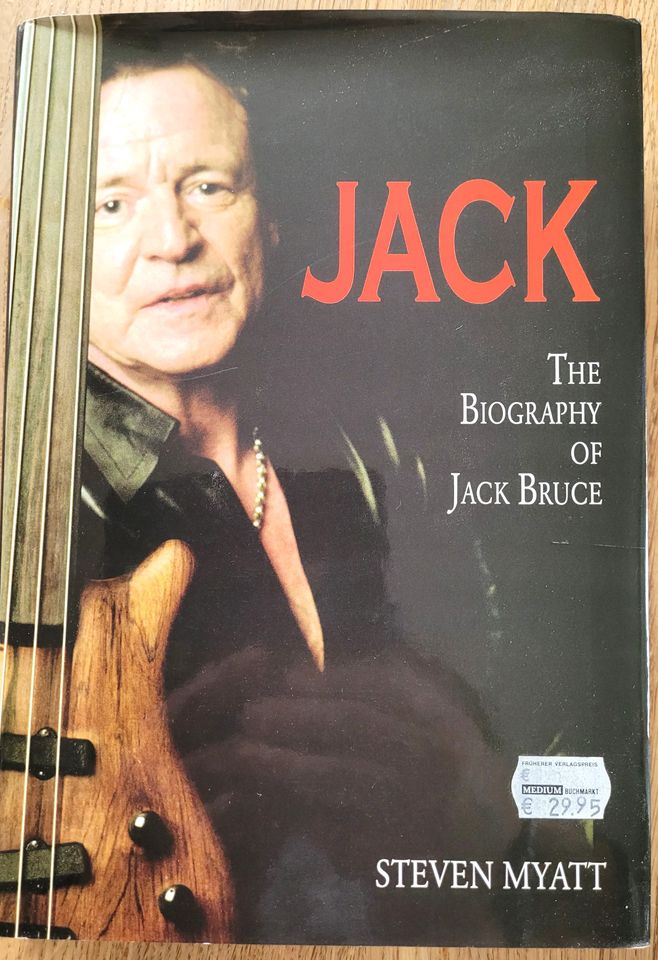 JACK   The Biography of Jack Bruce Cream in Wilhelmshaven