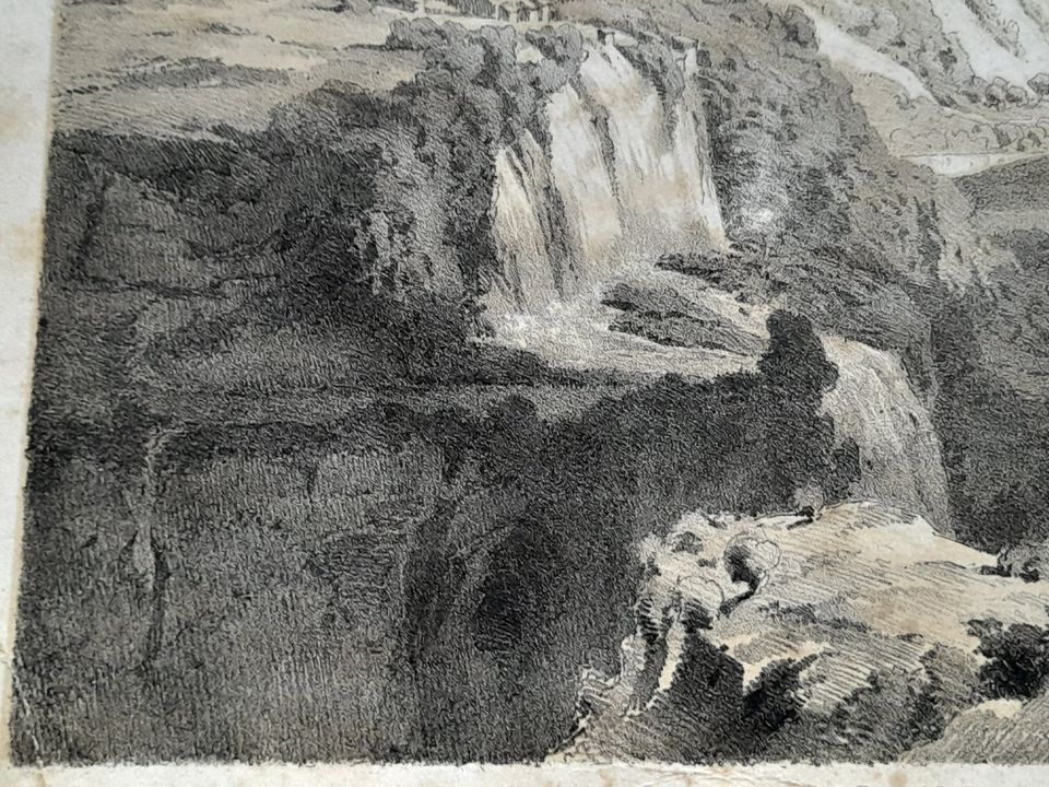 Lithographie 1849 - Karl Lindemann-Frommel in Windischleuba