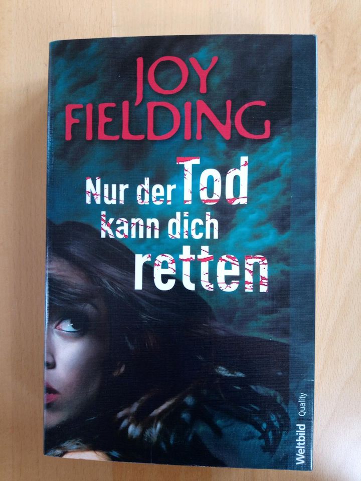 Buch " Nur der Tod kann dich retten" von Joy Fielding in Laudenbach