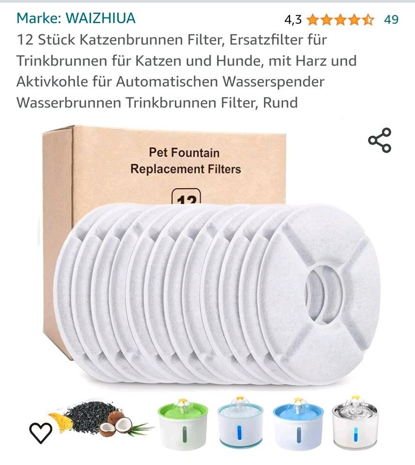 Filter für Trinkbrunnen in Kröpelin