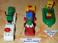 Lego Duplo 3 Sets Retro 90er, Boot Rennauto Auto m. Motorrad Hessen - Florstadt Vorschau