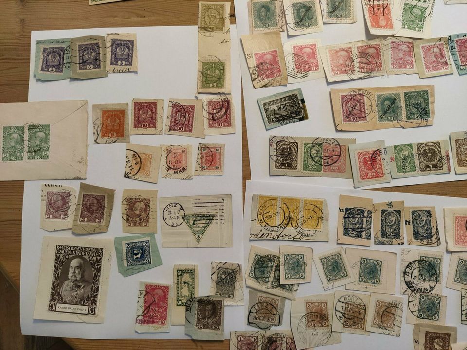 Briefmarken seltene Österreich, BRD, Berlin, Jemen in Affing