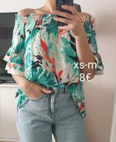 Tropical Bluse Offshoulder xs s m Bayern - Rohrdorf Vorschau