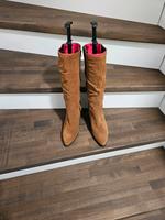 Tamaris Wildleder Stiefel Damen Gr. 39 cognacbraun NEU Frühjahr Bayern - Germering Vorschau