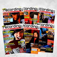 12 Hefte von Recording Magazine mit 12 DVD von 4/2009 - 3/2011 Rheinland-Pfalz - Hargesheim Vorschau