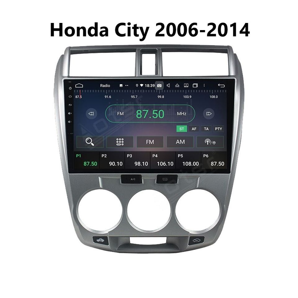 10 Zoll Android 13 Autoradio GPS Navi Wifi MP5 USB für Honda City 2006-2014 FM Bluetooth Carplay in Dortmund