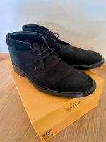 TOD‘S Herrenschuhe Gr.11 Velour blau SCHNÜRER Boots Schnürboots München - Maxvorstadt Vorschau