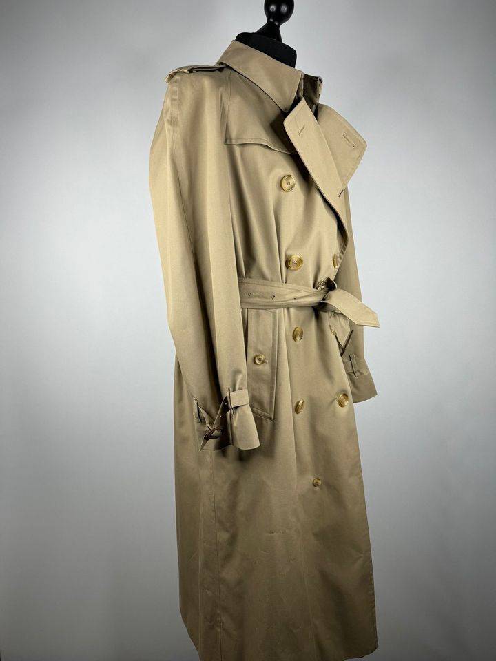 Burberry Herren Trenchcoat Zweireihig Mantel Beige Gr. 52 in Wolnzach