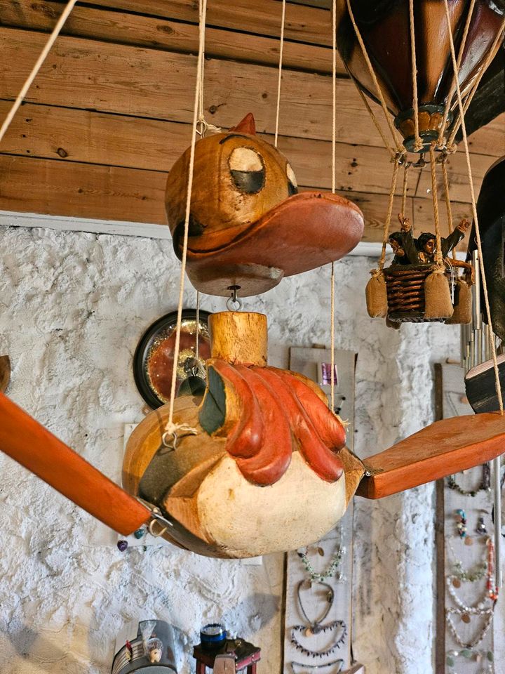 Marionetten, Heißluftballon Deko Vintage in Beidenfleth