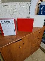 IKEA LACK Regal Rot Weiß Nordrhein-Westfalen - Troisdorf Vorschau