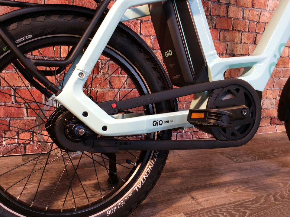 QIO Ebike Kompaktrad Eins A-8 Bosch Aktiv Motor 400Wh Akku 20"NEU in Munster