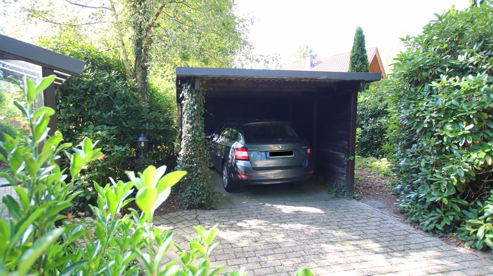 Charmantes Wochenendhaus mit Wintergarten und Carport in idyllischer Lage in Westerstede-Karlshof in Westerstede