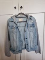 Forever 21 Sweat Jeansjacke mit Kapuze blau grau Gr. M Berlin - Tempelhof Vorschau