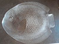 Fischplatte/ Servierplatte, klein aus Glas. Schleswig-Holstein - Schwedeneck Vorschau