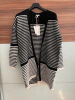 Neu street one kuschlige Strickjacke schwarz weiß S 36 Frankfurt am Main - Bornheim Vorschau